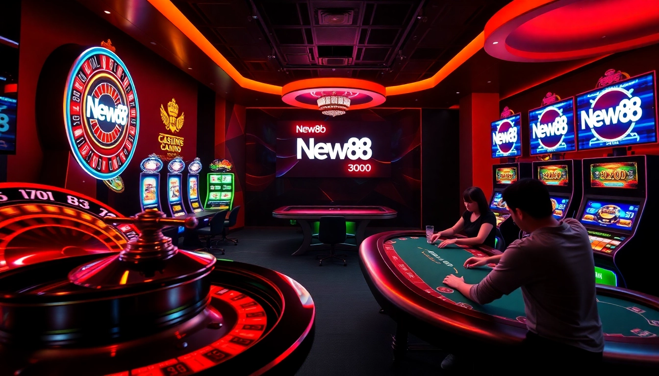Experience the thrill of New88 chính thức with a vibrant online casino scene filled with roulette, slots, and digital poker games.